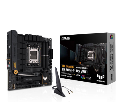 Płyta główna ASUS Płyta główna TUF GAMING B650M-PLUS WIFI AM5 4DDR5 HDMI mATX